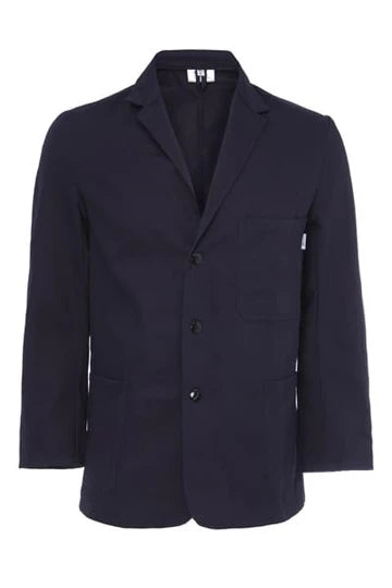 Mens Navy Cotton Drill Jacket 