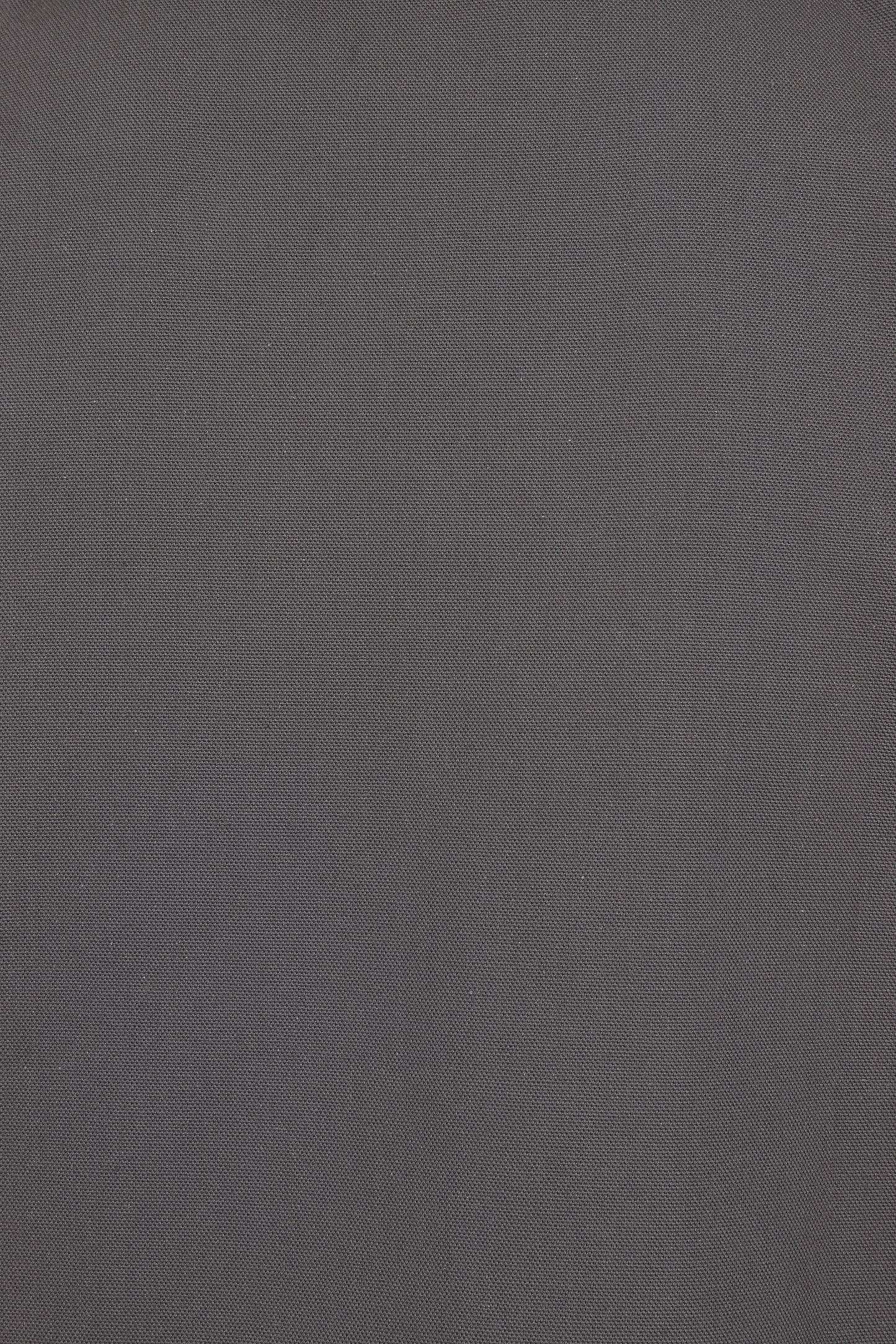 Yarmo Fishermans Sailcloth Cotton Smock Round Neck, Graphite Grey - SM0102
