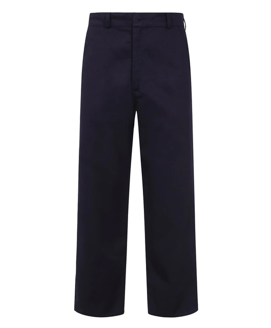 Mens Tunnel Band Cotton Work Trousers - TR01